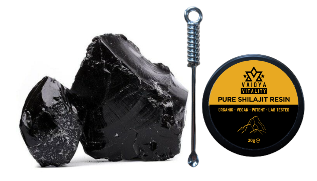 Pure Himalayan Shilajit Resin – 20g | 60%+ Fulvic Acid | Organic & Potent